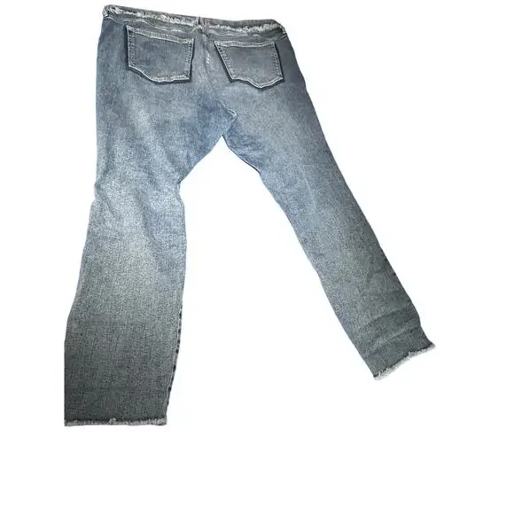 Good American Good Legs Under Fray Waistband Jeans • Size 26 • High Rise Skinny - Picture 2 of 7